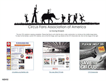 Tablet Screenshot of circusfan.org